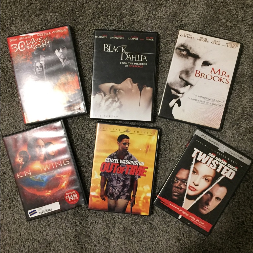HOLD DVDS